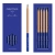 Zestaw ołówków grafitowych Caran d’Ache Klein Blue HB 4szt. ołówki niebieskie-693973
