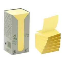 Karteczki POST-IT R330-1T 76x76mm, 16x100 kart. żółty