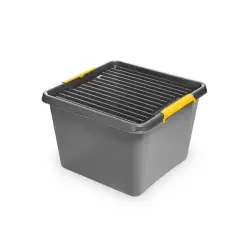 Pojemnik do przechowywania ORPLAST Solidstore box 32l szary-672019