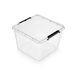 Pojemnik do przechowywania ORPLAST Simple box 32l transparentny-672085