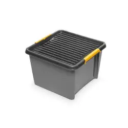 Pojemnik do przechowywania ORPLAST Solidstore box 25l szary-672088
