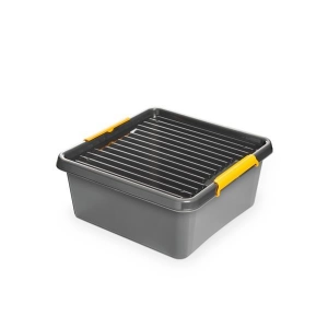Pojemnik do przechowywania ORPLAST Solidstore box 18l szary-672018