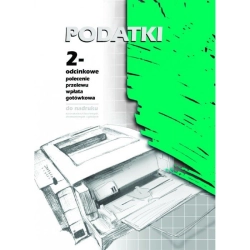 Druk MiP F-130-2 Polecenie przelewu podatki 2-odc.