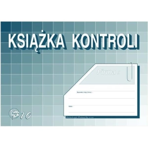 Druk MiP P10-U Książka kontroli A5