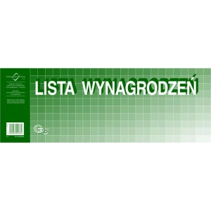 Druk MiP P-3 Lista wynagrodzeń A3