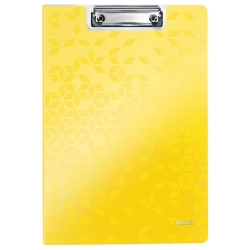 Podkładka z klipem clipboard LEITZ WoW 4199 A4 deska - żółta