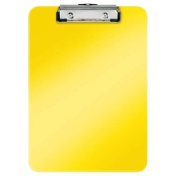 Podkładka z klipem clipboard LEITZ WoW 3971 A4 deska - żółta
