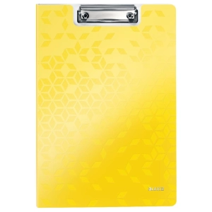 Podkładka z klipem clipboard LEITZ WoW 4199 A4 deska - żółta