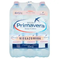 Woda PRIMAVERA 1,5l. - niegazowana op.6