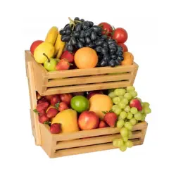 Koszyk na owoce i warzywa dwupoziomowy