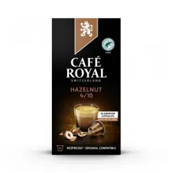 Kawa kapsułki CAFE ROYAL system Nespresso ORZECHOWE 10 szt