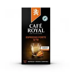 Kawa kapsułki CAFE ROYAL system Nespresso ESPRESSO FORTE 10 szt