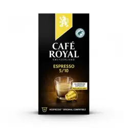 Kawa kapsułki CAFE ROYAL system Nespresso ESPRESSO 10 szt