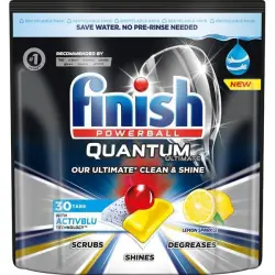 Tabletki do zmywarki FINISH Quantum Ultimate 30 szt. lemon