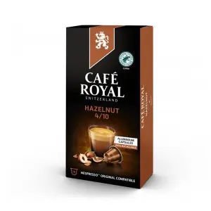 Kawa kapsułki CAFE ROYAL system Nespresso ORZECHOWE 10 szt -701716