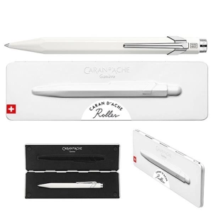 Pióro kulkowe CARAN D'ACHE 849 w pudełku - białe-702241