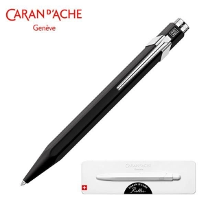 Długopis żelowy CARAN D'ACHE 849 w pudełku - czarne