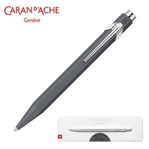 Długopis żelowy CARAN D'ACHE 849 w pudełku - niebieskie