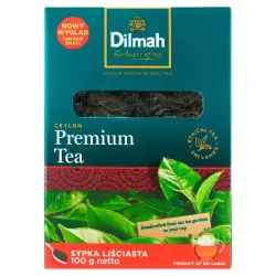 Herbata liść. DILMAH Premium Tea 100g.-300821