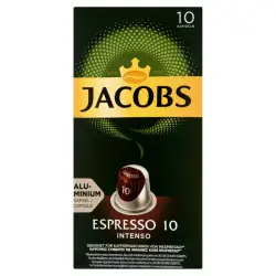 Kawa kapsułki JACOBS Intenso - espresso op.10 kapsułek