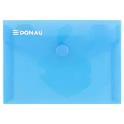 Teczka na zatrzask DONAU A7 - niebieska-617003