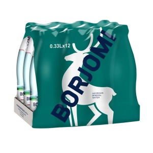 Woda BORJOMI 330ml. szkło op.12 mineralizowana