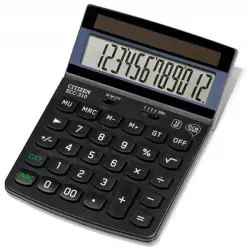 Kalkulator CITIZEN ECC-310 12-cyfrowy 173x107mm czarny-624397
