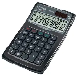 Kalkulator CITIZEN wodoodporny WR-3000 152x105mm czarny-624409