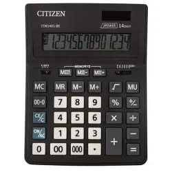 Kalkulator CITIZEN CDB1401-BK Business Line 14-cyfrowy 205x155mm czarny-626936