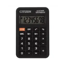 Kalkulator CITIZEN kieszonkowy LC210NR 8-cyfrowy 98x64mm czarny-627641