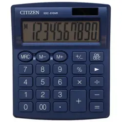 Kalkulator CITIZEN SDC-810NRNVE 10-cyfrowy 127x105mm granatowy-630093