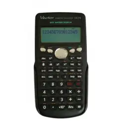 Kalkulator VECTOR naukowy KAV CS-210 ilość funkcji 249, 87x169mm, czarny-672173
