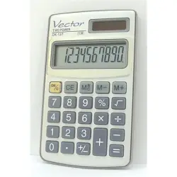 Kalkulator VECTOR, KAV DK-137,10-cyfrowy, 61x102mm, metalowy-672181