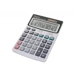 Kalkulator VECTOR KAV CD-2442T,12-cyfrowy 115x165mm, biały-672210