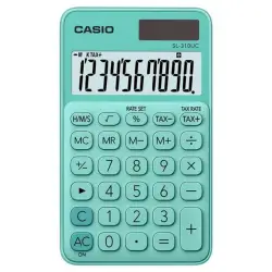 Kalkulator CASIO SL-310UC-GN-S 10-cyfrowy 70x118mm zielony-673652