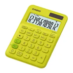 Kalkulator CASIO MS-20UC-YG-S 12-cyfrowy 105x149,5mm limonkowy-673663