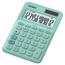 Kalkulator CASIO biurowy MS-20UC-GN-BOX 12-cyfr 105x149,5mm zielony box
