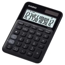 Kalkulator CASIO biurowy MS-20UC-BK-B 12-cyfr 105x149,5mm czarny