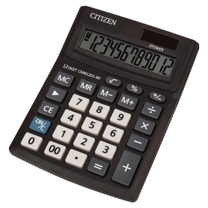 Kalkulator CITIZEN CMB1201-BK Business Line 12-cyfrowy 137x102mm czarny-722574