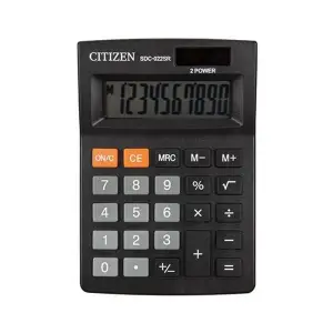 Kalkulator CITIZEN SDC-022SR 10-cyfrowy 127x88mm czarny-627738