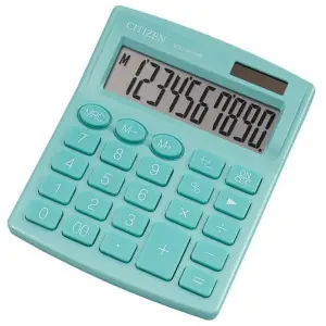 Kalkulator CITIZEN SDC-810NRGRE 10-cyfrowy 127x105mm zielony-722631
