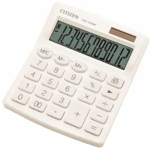 Kalkulator CITIZEN SDC-812NRWHE 12-cyfrowy 127x105mm biały-722650