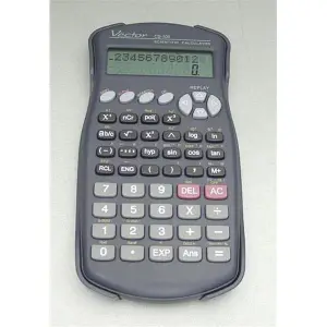 Kalkulator VECTOR naukowy KAV CS-105 ilość funkcji 240 80x170mm czarny-722659