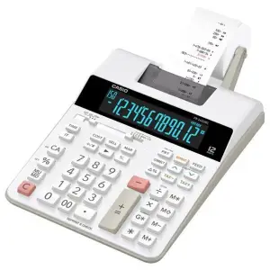 Kalkulator CASIO drukujący FR-2650RC,12-cyfrowy 195x313mm, biały-672223