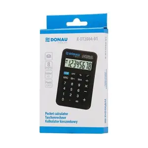 Kalkulator DONAU TECH kieszonkowy K-DT2084-01 8-cyfr. czarny  -722912