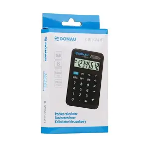 Kalkulator DONAU TECH kieszonkowy K-DT2084-01 8-cyfr. czarny  -722913