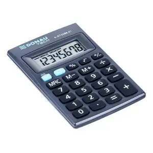 Kalkulator DONAU TECH kieszonkowy K-DT2086-01 8-cyfr. czarny  -722923
