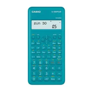 Kalkulator CASIO naukowy FX-220PLUS-2-B 181 funkcji 77x162mm niebieski