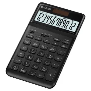 Kalkulator CASIO biurowy JW-200SC-BK-B 12-cyfr 109x183,5mm czarny