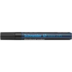 Marker do szklanych tablic SCHNEIDER MAXX 245 2-3mm czarny-629333
